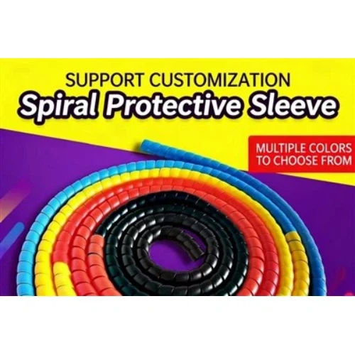 Kõrg- ja madalsurvevooliku kaitsehülsid, kumera pinnaga spiraalsed kaitsehülsid